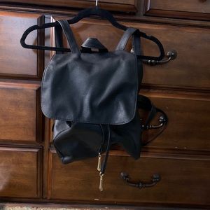 Black backpack small